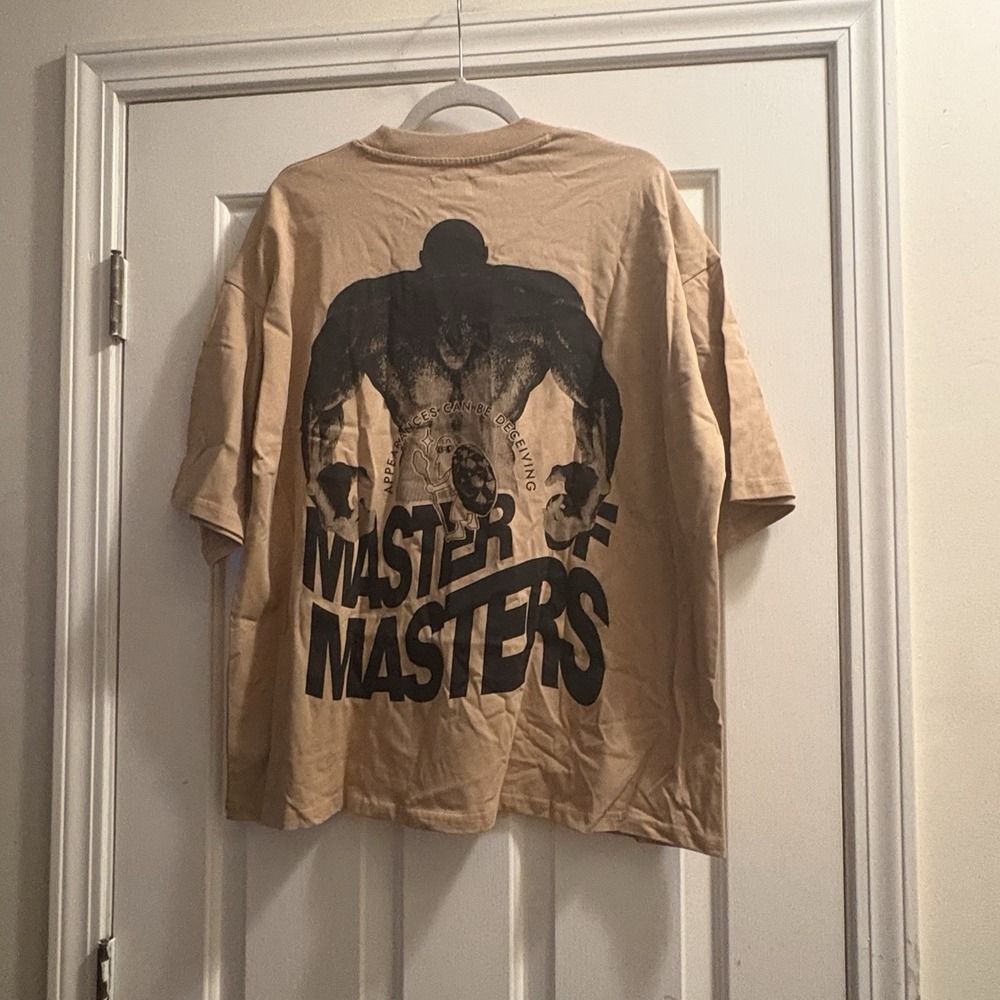 Allegory Men Short Sleeve Tee T-Shirt Size XL X-Large Master Masters NWOT